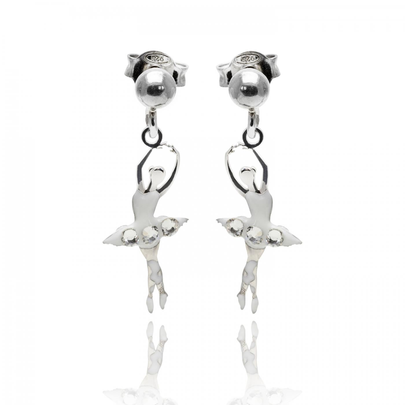 Orecchini Acciaio Inox 316L Orecchini A Goccia Con Ciondolo Ginnastica - In Acciaio Inox 316L, Regalo Per Ginnaste Idea Regalo Sport Orecchini Acciaio Inox 316L Orecchini A Goccia Con Ciondolo Ginnastica - In Acciaio Inox 316L, Regalo Per Ginnaste Idea Regalo Sport