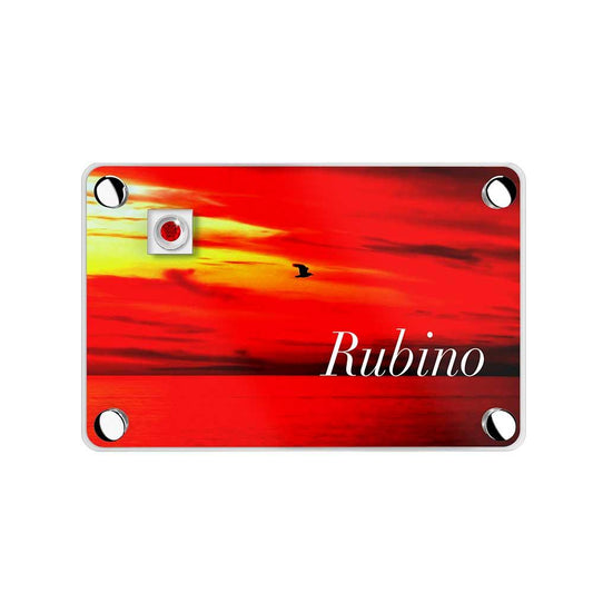 Rubino Con Collana, Castone "Tondo"