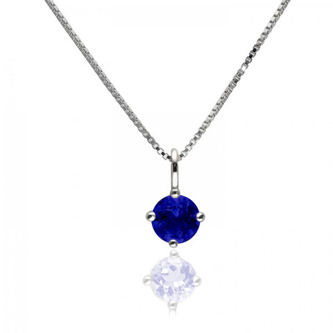 Zaffiro Con Collana, Castone 