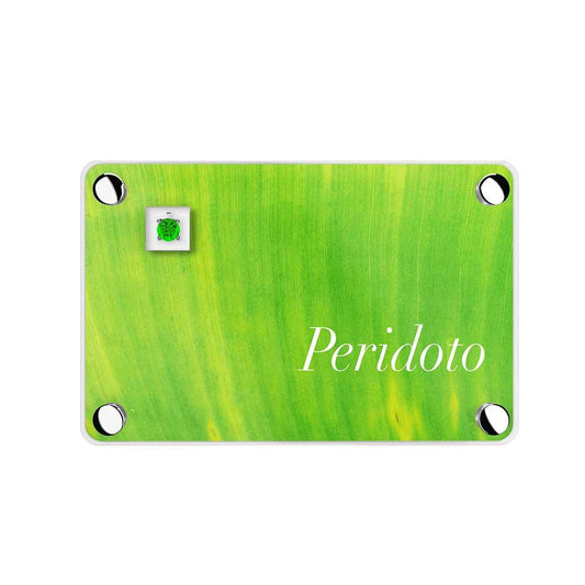 Peridoto Con Collana, Castone "Griffe"